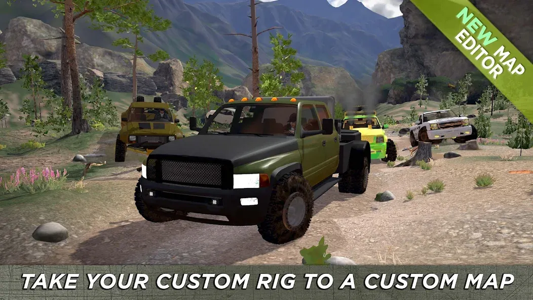 4x4 Mania: SUV Racing (х4 Мания)  [МОД Бесконечные деньги] Screenshot 1