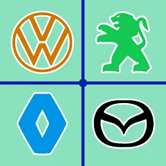 Скачать взломанную Car Logo Quiz — Guess the Car  [МОД Все открыто] - полная версия apk на Андроид