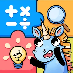 Взломанная Math&Logic games for kids  [МОД Unlocked] - стабильная версия apk на Андроид