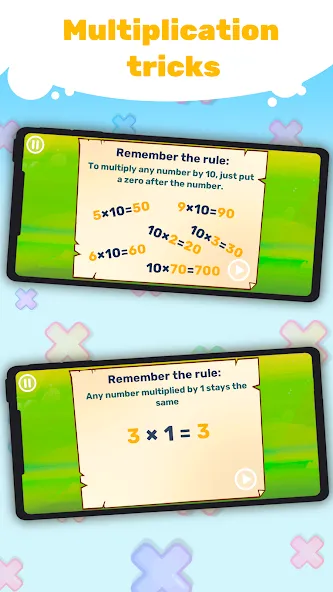 Multiplication Games For Kids.  [МОД Меню] Screenshot 4