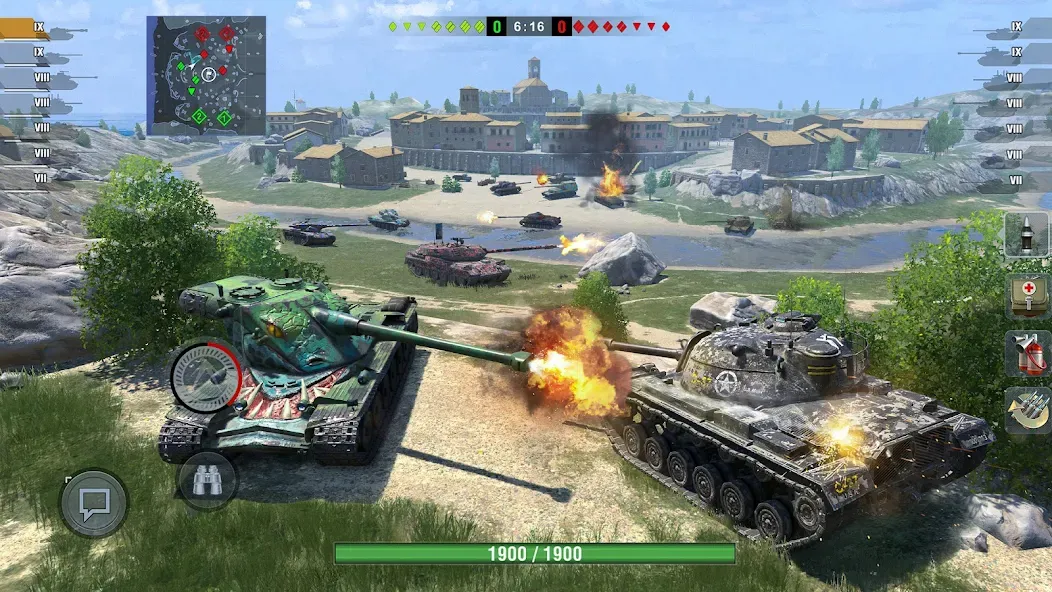 World of Tanks Blitz (Ворлд оф Танкс Блиц ПВП)  [МОД Unlocked] Screenshot 2