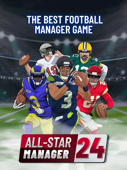 Fantasy Football Bowl Manager (Американ)  [МОД Unlimited Money] Screenshot 5