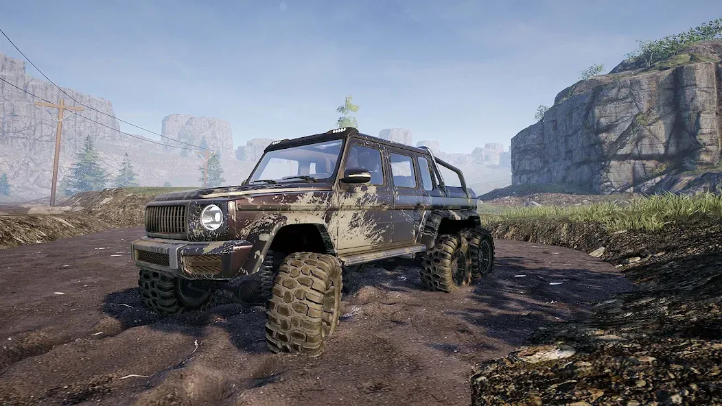 Off Road 4x4 Driving Simulator (Офф Роад)  [МОД Бесконечные деньги] Screenshot 1