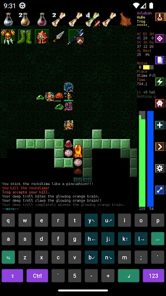 Dungeon Crawl Stone Soup (Данжен Кролл Стоун Суп)  [МОД Много монет] Screenshot 2