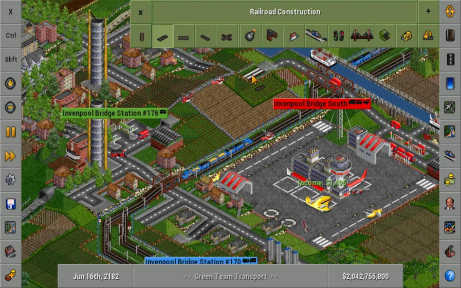 OpenTTD (Открой ТТД)  [МОД Mega Pack] Screenshot 1