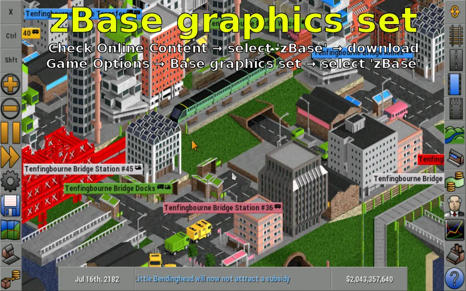 OpenTTD (Открой ТТД)  [МОД Mega Pack] Screenshot 3