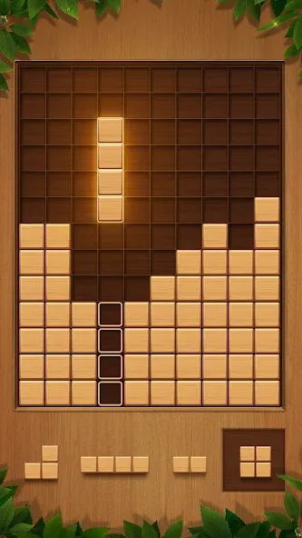 QBlock: Wood Block Puzzle Game (Вуд Блок Пазл)  [МОД Бесконечные деньги] Screenshot 2