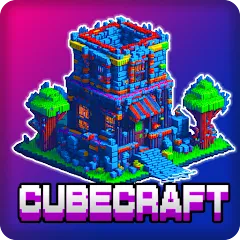 Скачать взломанную Cube Craftsman 5 Adventure (КубКрафт Приключение)  [МОД Много монет] - стабильная версия apk на Андроид