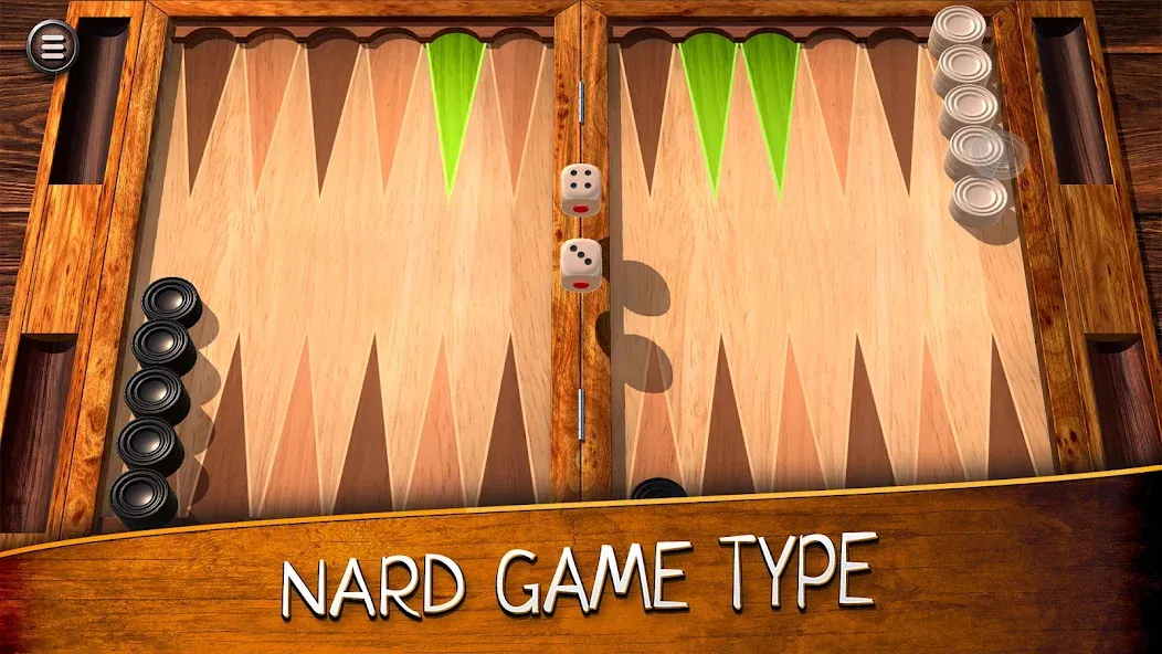 Backgammon  [МОД Menu] Screenshot 2