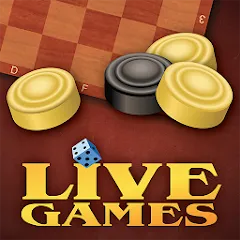 Скачать взлом Checkers LiveGames online  [МОД Много денег] - последняя версия apk на Андроид