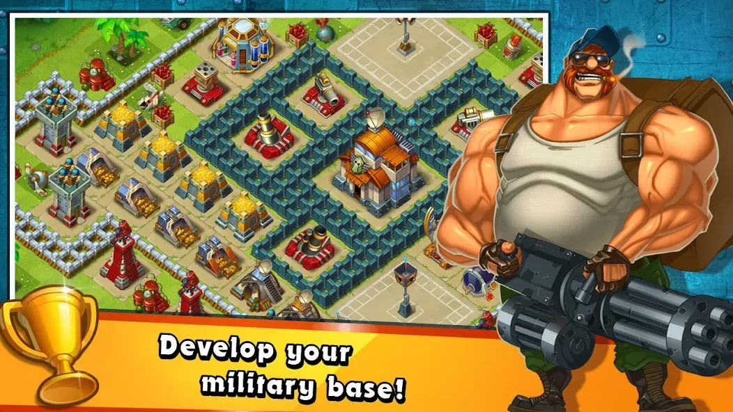 Jungle Heat: War of Clans (Джангл Хит)  [МОД Menu] Screenshot 4