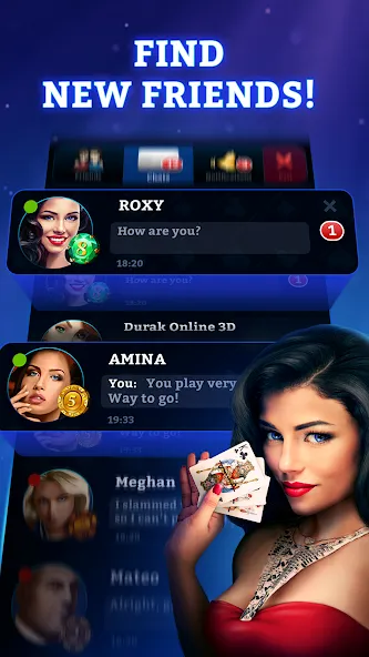 Durak Online 3D  [МОД Mega Pack] Screenshot 3