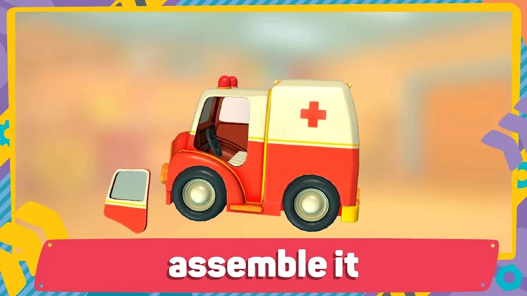 Leo 2: Puzzles & Cars for Kids  [МОД Menu] Screenshot 5