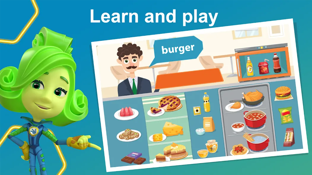 English for Kids Learning game  [МОД Бесконечные монеты] Screenshot 2