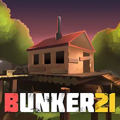 Скачать взломанную Bunker 21 Survival Story  [МОД Много денег] - стабильная версия apk на Андроид