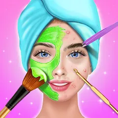 Взломанная BFF Makeover - Spa & Dress Up  [МОД Mega Pack] - стабильная версия apk на Андроид