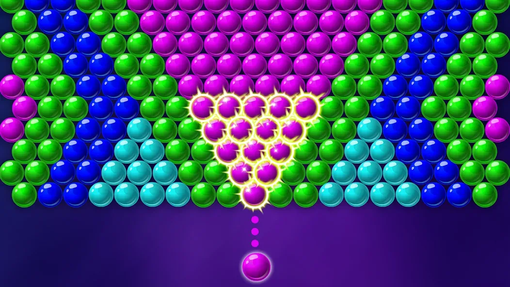 Bubble Shooter 2 (Бабл Шутер 2)  [МОД Много денег] Screenshot 1