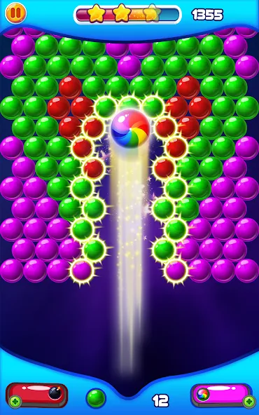 Bubble Shooter 2 (Бабл Шутер 2)  [МОД Много денег] Screenshot 2