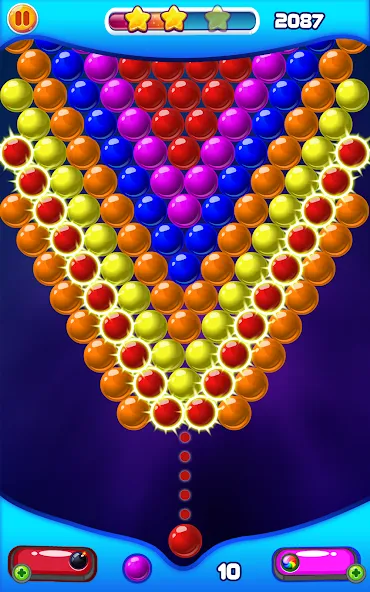 Bubble Shooter 2 (Бабл Шутер 2)  [МОД Много денег] Screenshot 3