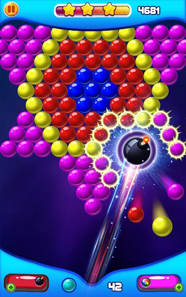 Bubble Shooter 2 (Бабл Шутер 2)  [МОД Много денег] Screenshot 5