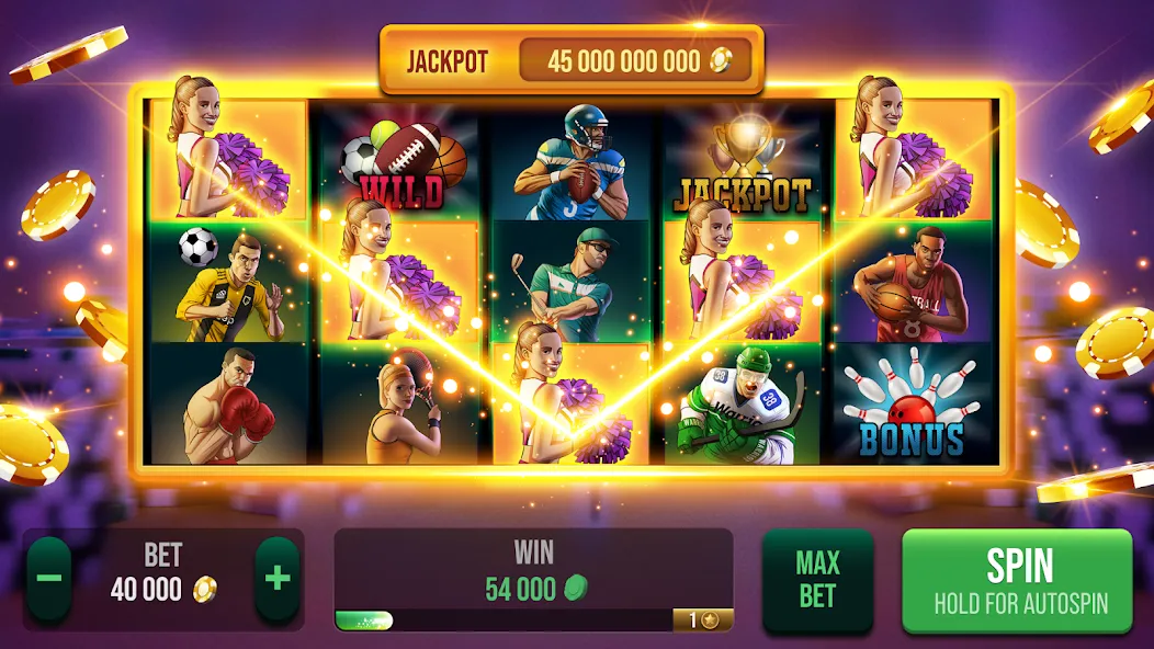 Casino All Star: Poker & Slots (Казино Олл Стар)  [МОД Unlocked] Screenshot 3