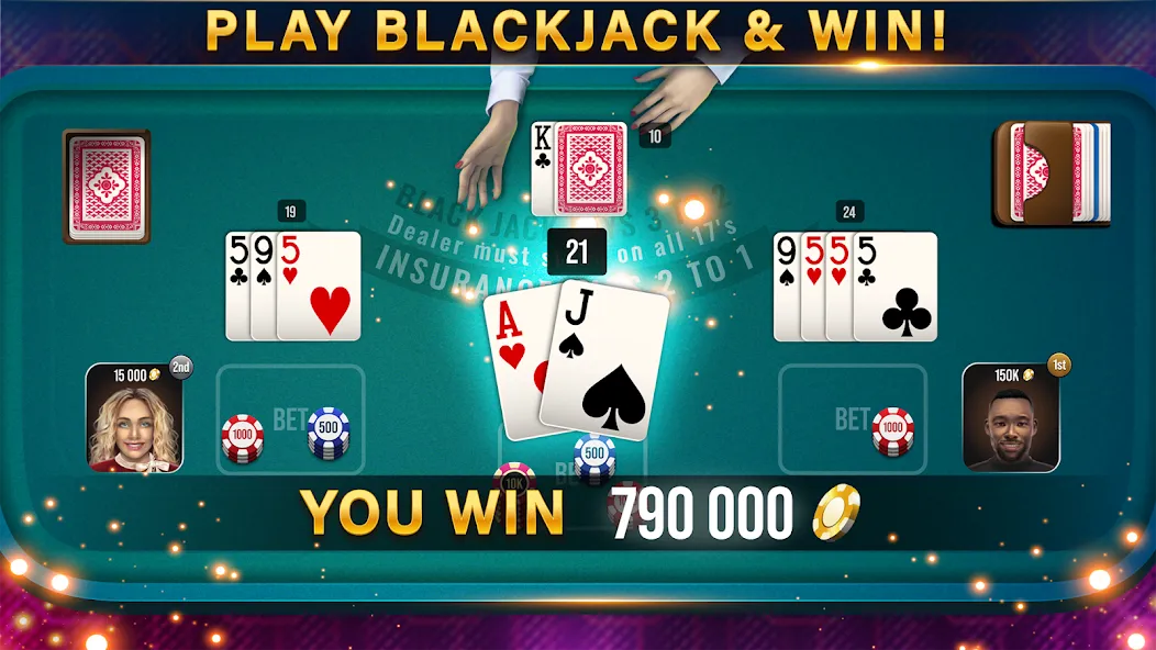 Casino All Star: Poker & Slots (Казино Олл Стар)  [МОД Unlocked] Screenshot 5