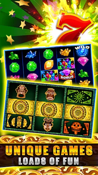 Golden Slots: Casino games (Голден Слотс)  [МОД Unlocked] Screenshot 1