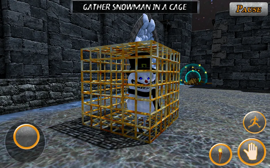 Evil Scary Snowman  Games 3d (Ивил Скари Сноумэн Геймс 3д)  [МОД Много денег] Screenshot 3