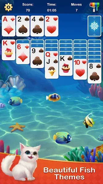 Solitaire Jigsaw Puzzle (Солитер Пазл)  [МОД Меню] Screenshot 2