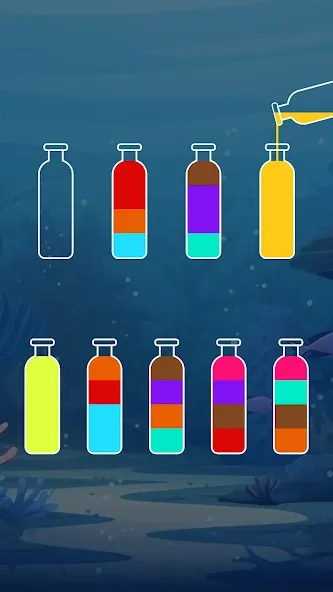 SortPuz™: Water Sort Puzzle (СортПаз)  [МОД Меню] Screenshot 3