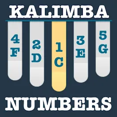 Взлом Kalimba App With Songs Numbers (Калимба приложение с песнями и цифрами)  [МОД Меню] - полная версия apk на Андроид