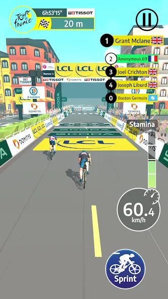 Tour de France Cycling Legends (Циклинг Легенды)  [МОД Бесконечные деньги] Screenshot 2