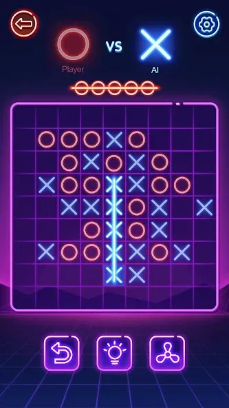 Tic Tac Toe 2 Player: XOXO  [МОД Unlimited Money] Screenshot 4