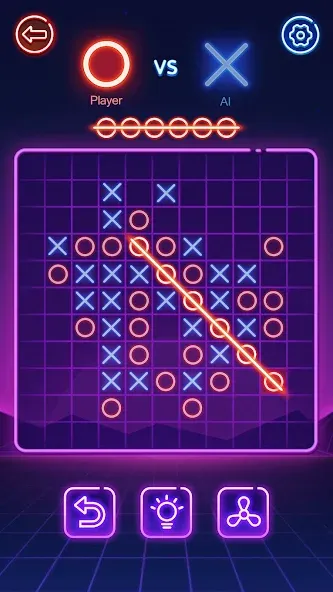 Tic Tac Toe 2 Player: XOXO  [МОД Unlimited Money] Screenshot 5