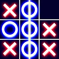 Скачать взломанную Tic Tac Toe 2 Player: XOXO  [МОД Unlimited Money] - стабильная версия apk на Андроид