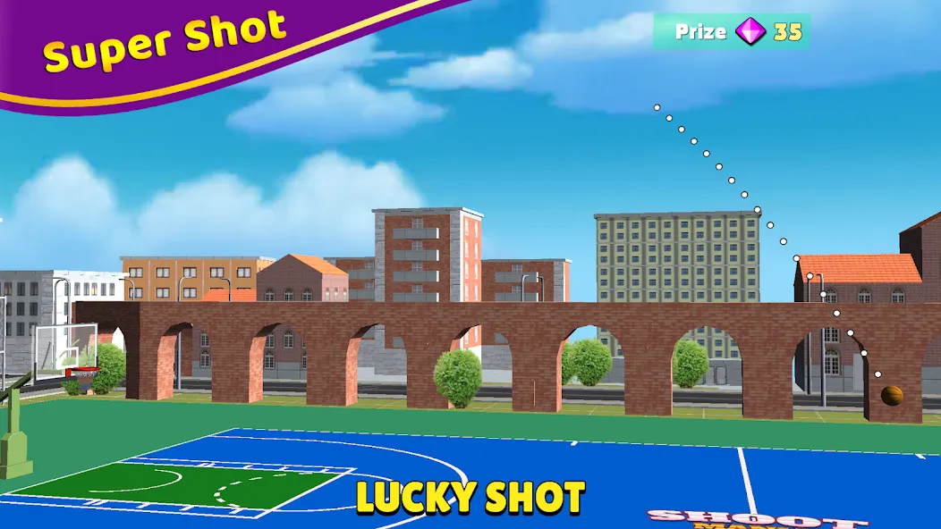 Shoot Challenge Basketball (Шут Челлендж Баскетбол)  [МОД Бесконечные монеты] Screenshot 3