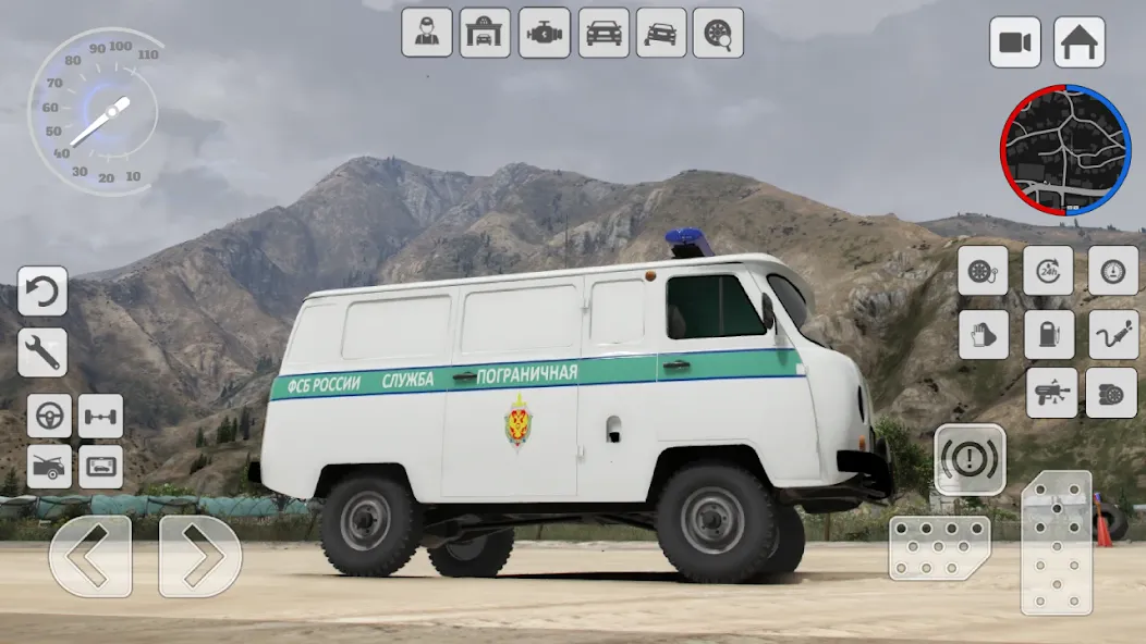 UAZ Loaf: Special vehicle 4x4  [МОД Бесконечные монеты] Screenshot 3