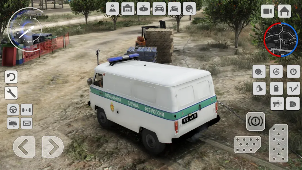 UAZ Loaf: Special vehicle 4x4  [МОД Бесконечные монеты] Screenshot 4