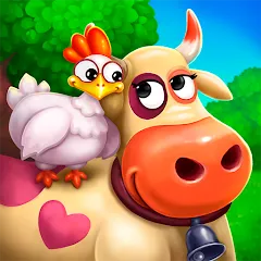 Скачать взломанную Farmington – Farm game (Фармингтон)  [МОД Бесконечные деньги] - стабильная версия apk на Андроид