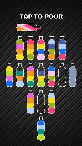 Water Sort Jigsaw: Sortpuz  [МОД Бесконечные деньги] Screenshot 2