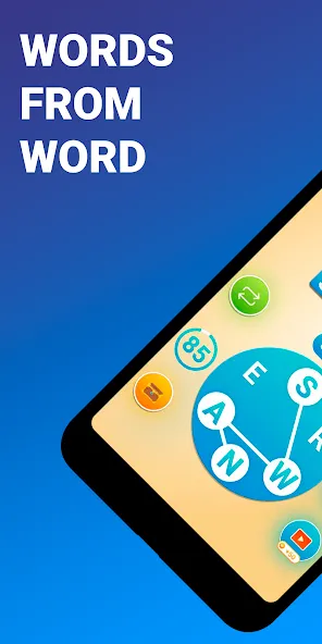 Words from word: Crosswords  [МОД Меню] Screenshot 1