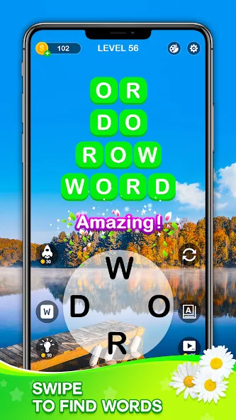 Word Connect - Train Brain (Ворд Коннект)  [МОД Меню] Screenshot 1