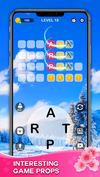 Word Connect - Train Brain (Ворд Коннект)  [МОД Меню] Screenshot 3