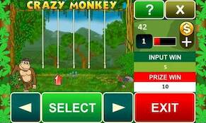   Crazy Monkey slot machine   -   