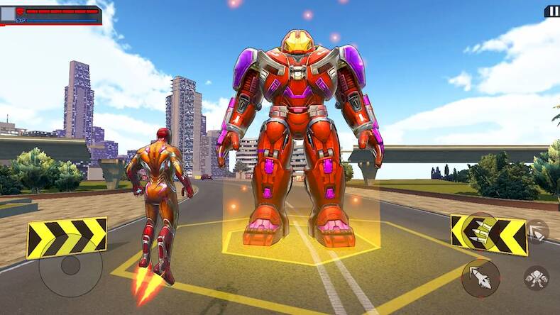   Super City Hero:Iron Hero Game -     