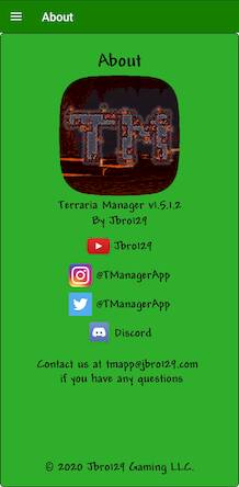   Terraria Manager -     