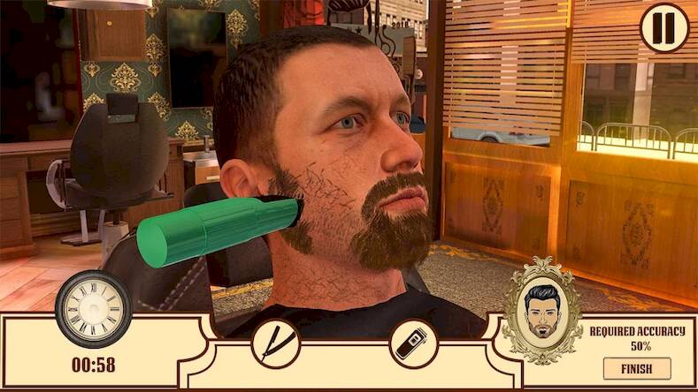   Barber Shop Hair Cut Salon 3D -     