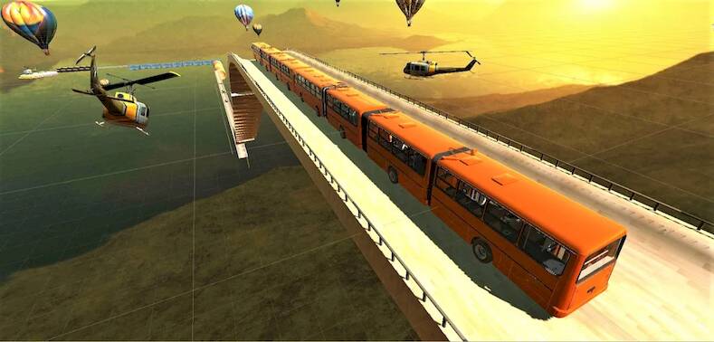   Bus Simulator : Mega Ramp 2021 -     