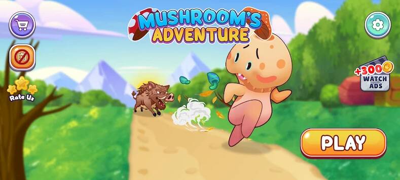   Mushroom war: Jungle Adventure -     