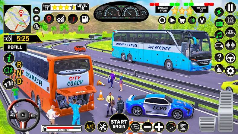   Real Coach Bus Games Offline -     